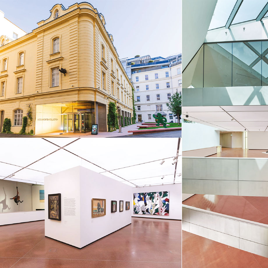 Museum Heidi Horten Collection, Innen- und Außenbereich